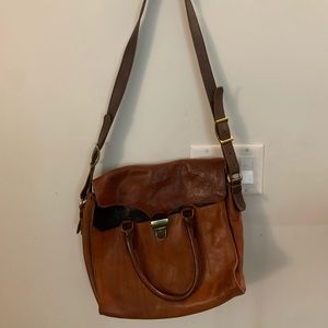 Madewell crossbody messenger tote- great condition and so cute!